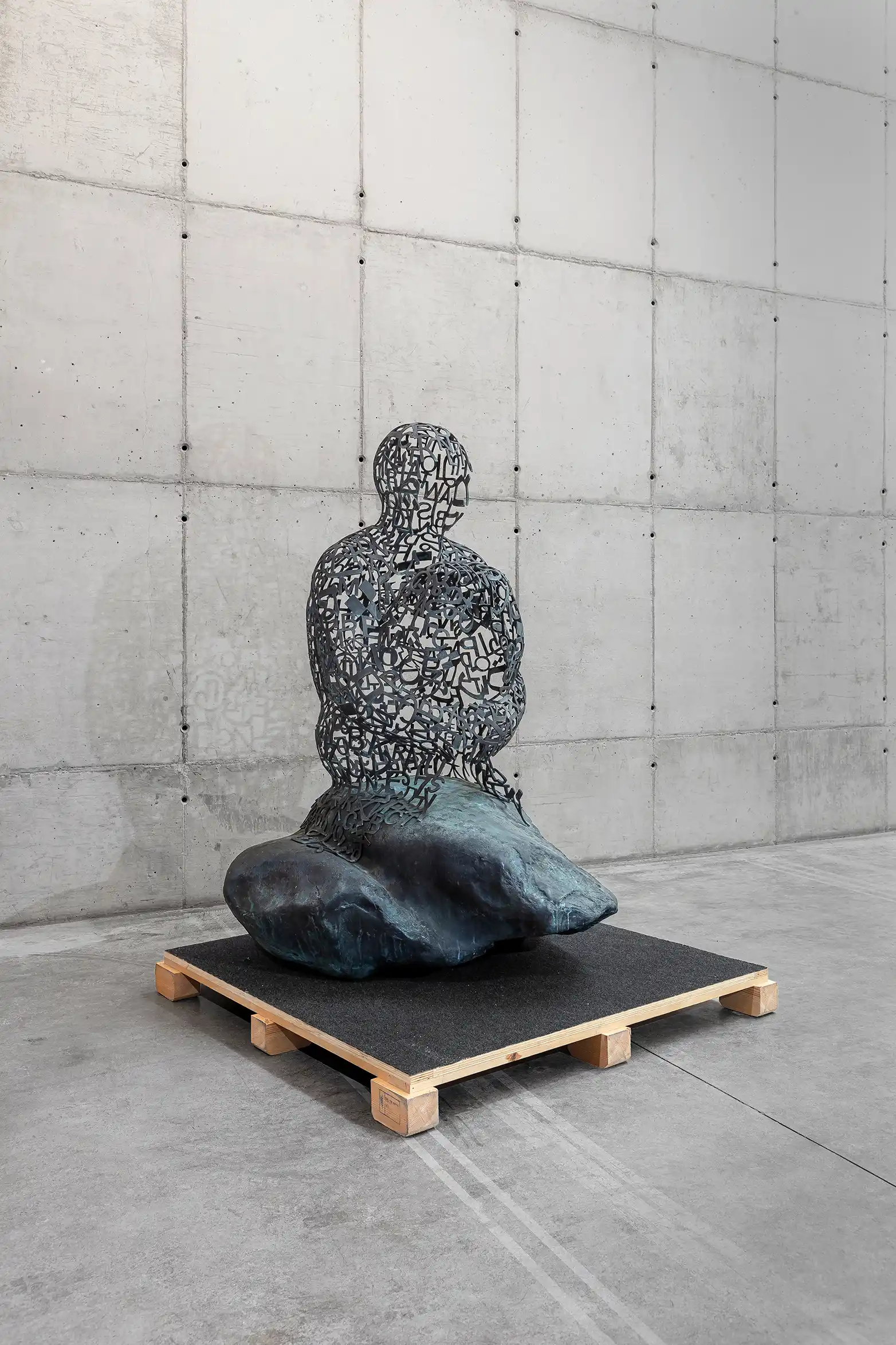 Jaume Plensa — Blue hermit, 2024