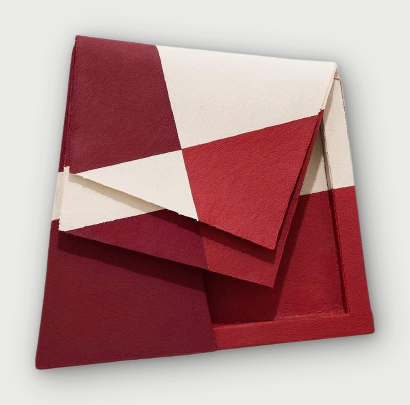 Luciano Figueiredo — Relevo “Rosso Saraband 3”, 2018