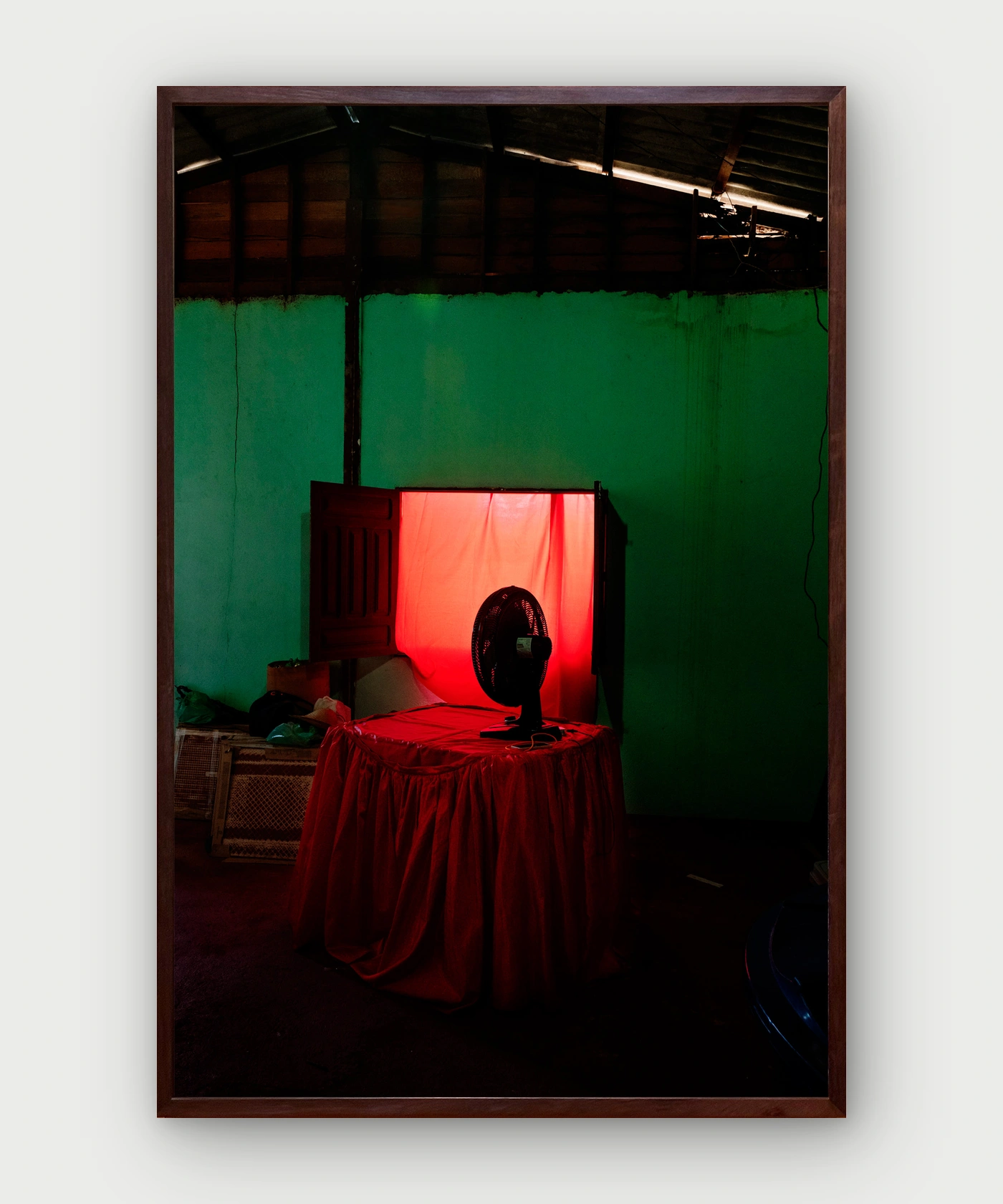 Luiz Braga — Ventilador em vermelho, 2023