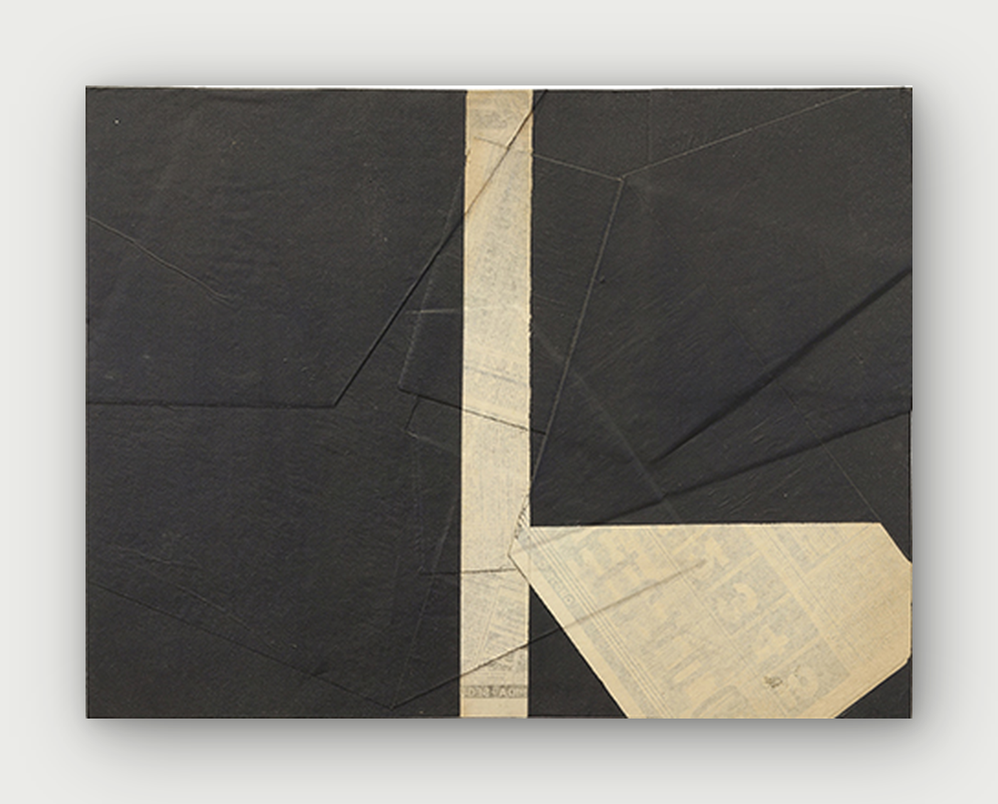 Luciano Figueiredo — Relevo – série “Jornal Imaginário”, 2000