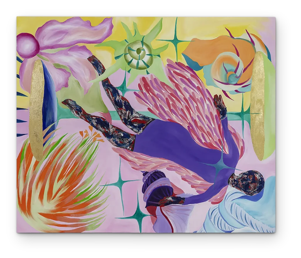 heloisa hariadne bom sonhos no mundo das conchas 2024 óleo sobre tela 120 x 150 cm 80 sombra
