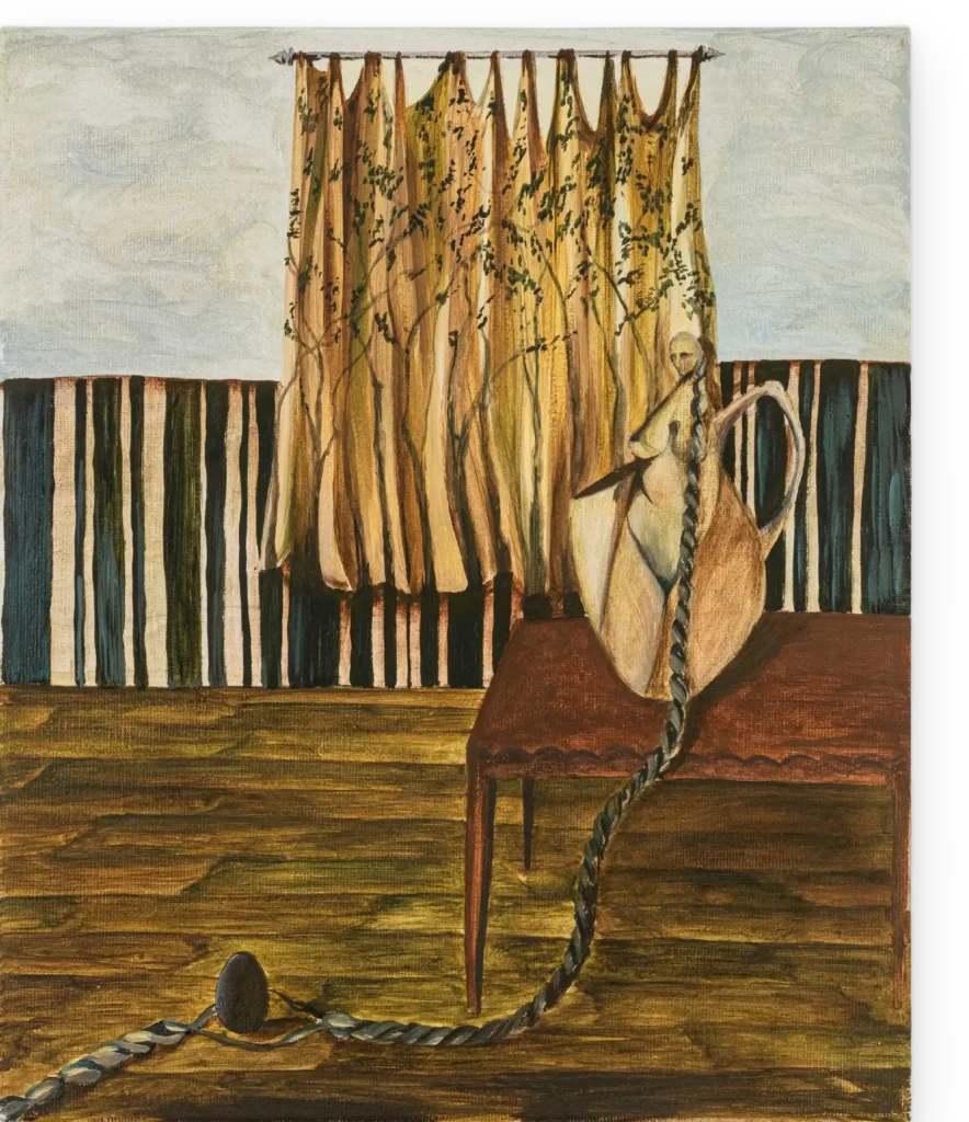 p11 luciano maia lucidez 2026 acrílica sobre seda 25 x 30 cm sombra tripla
